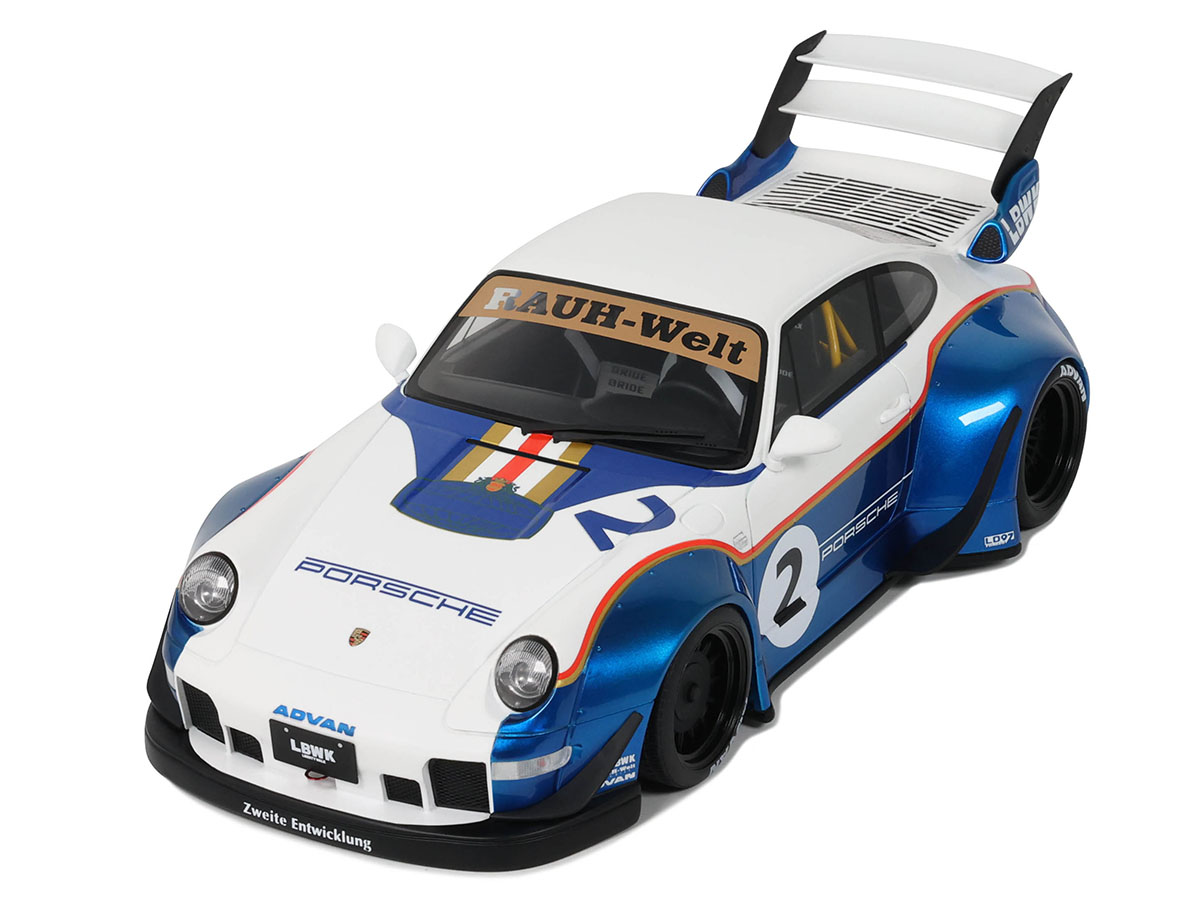 Porsche RWB X Liberty Walk 2023 1:18 GT Spirit - 20 anos! Loja on