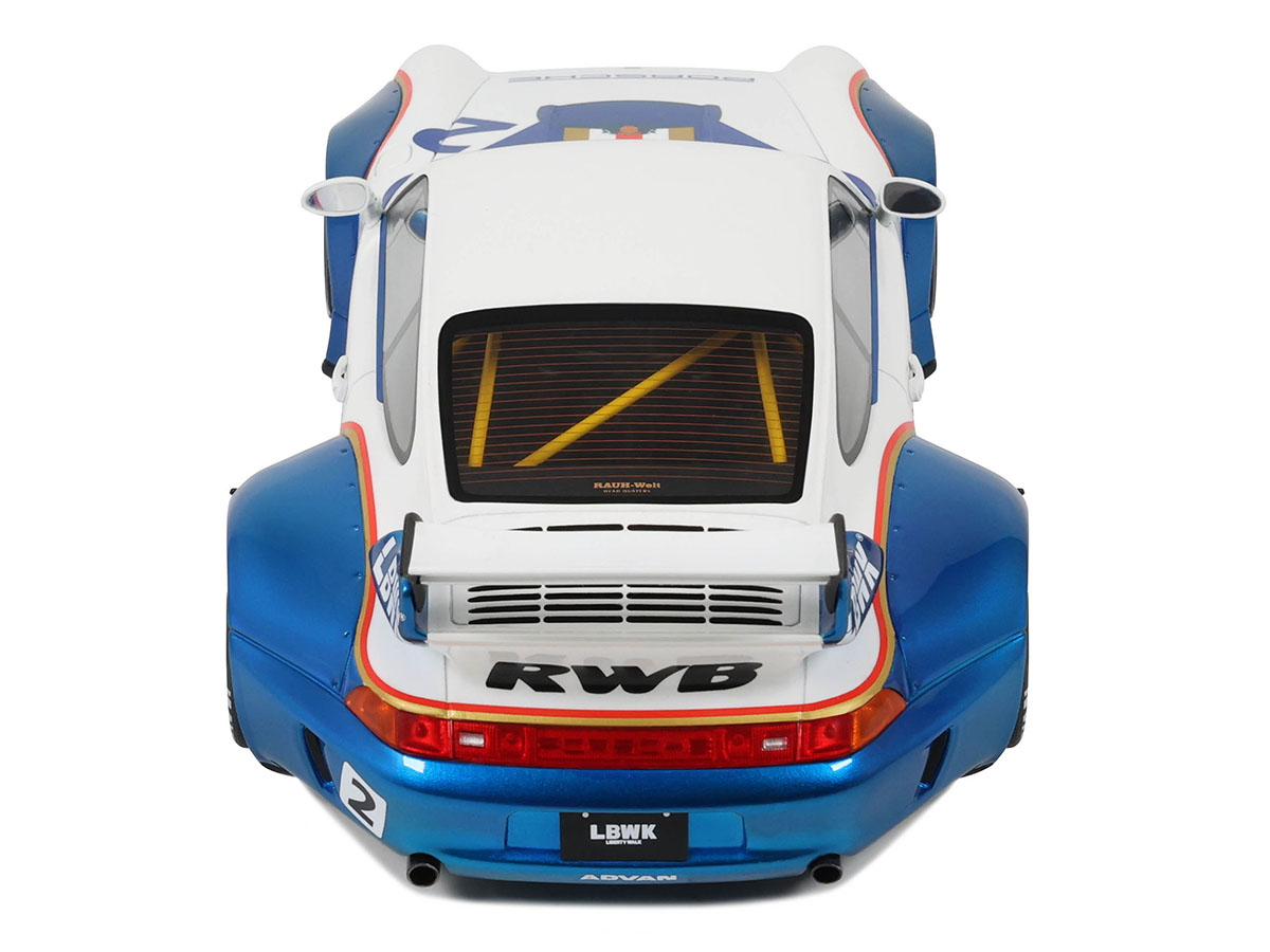 Porsche RWB X Liberty Walk 2023 1:18 GT Spirit - 20 anos! Loja on
