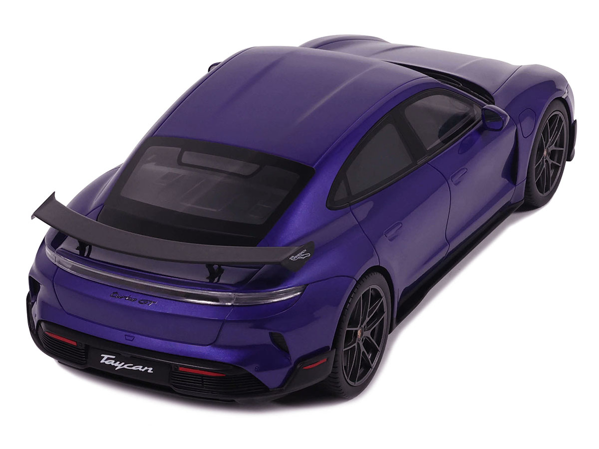 Porsche Taycan Turbo GT Purple Sky Metallic 2023 1:18 GT Spirit