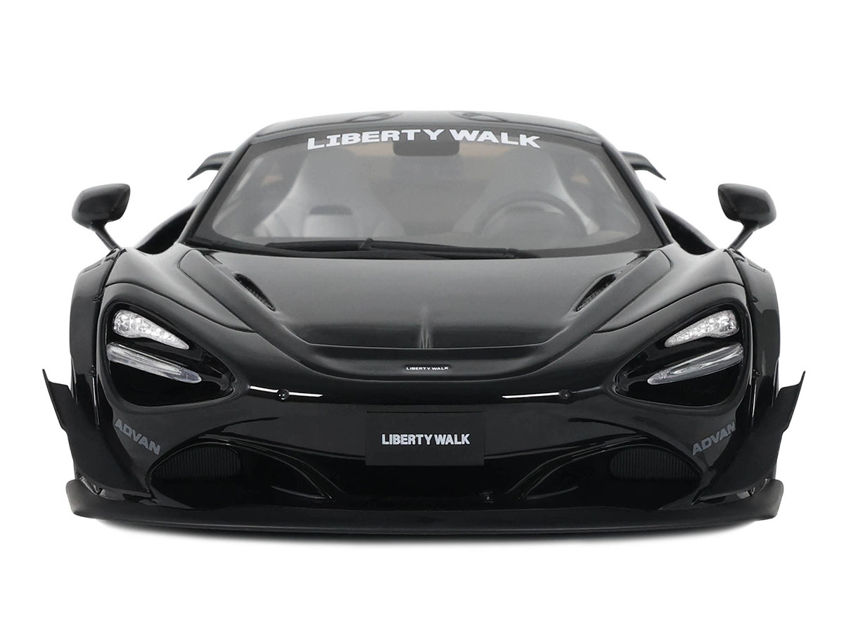 McLaren 720s LB-Works 2023 1:18 GT Spirit Preto - 20 anos! Loja on