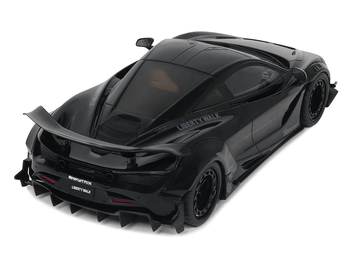 McLaren 720s LB-Works 2023 1:18 GT Spirit Preto - 20 anos! Loja on