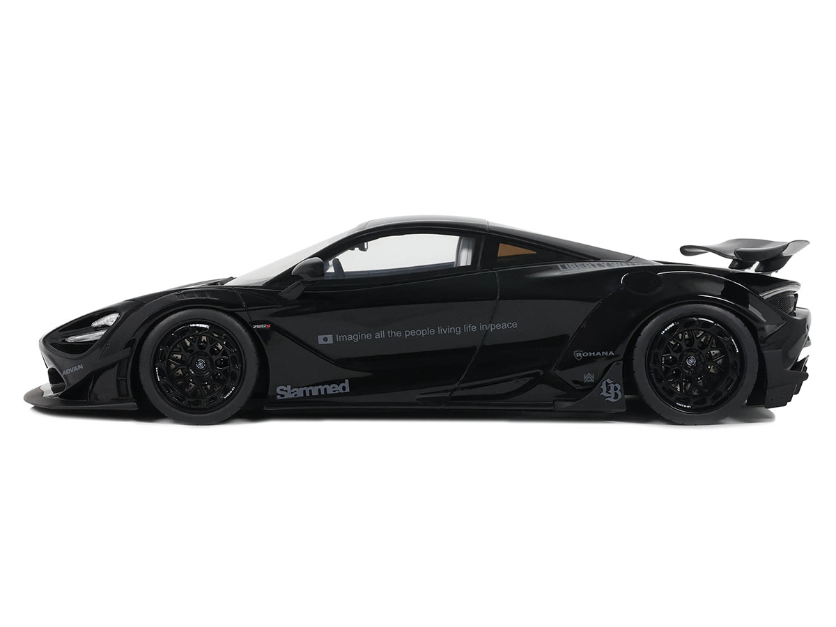 McLaren 720s LB-Works 2023 1:18 GT Spirit Preto - 20 anos! Loja on