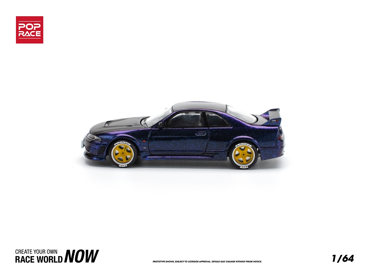Nissan Skyline GT-R R33 Nismo Midnight Purple1:64 POP RACE - 20
