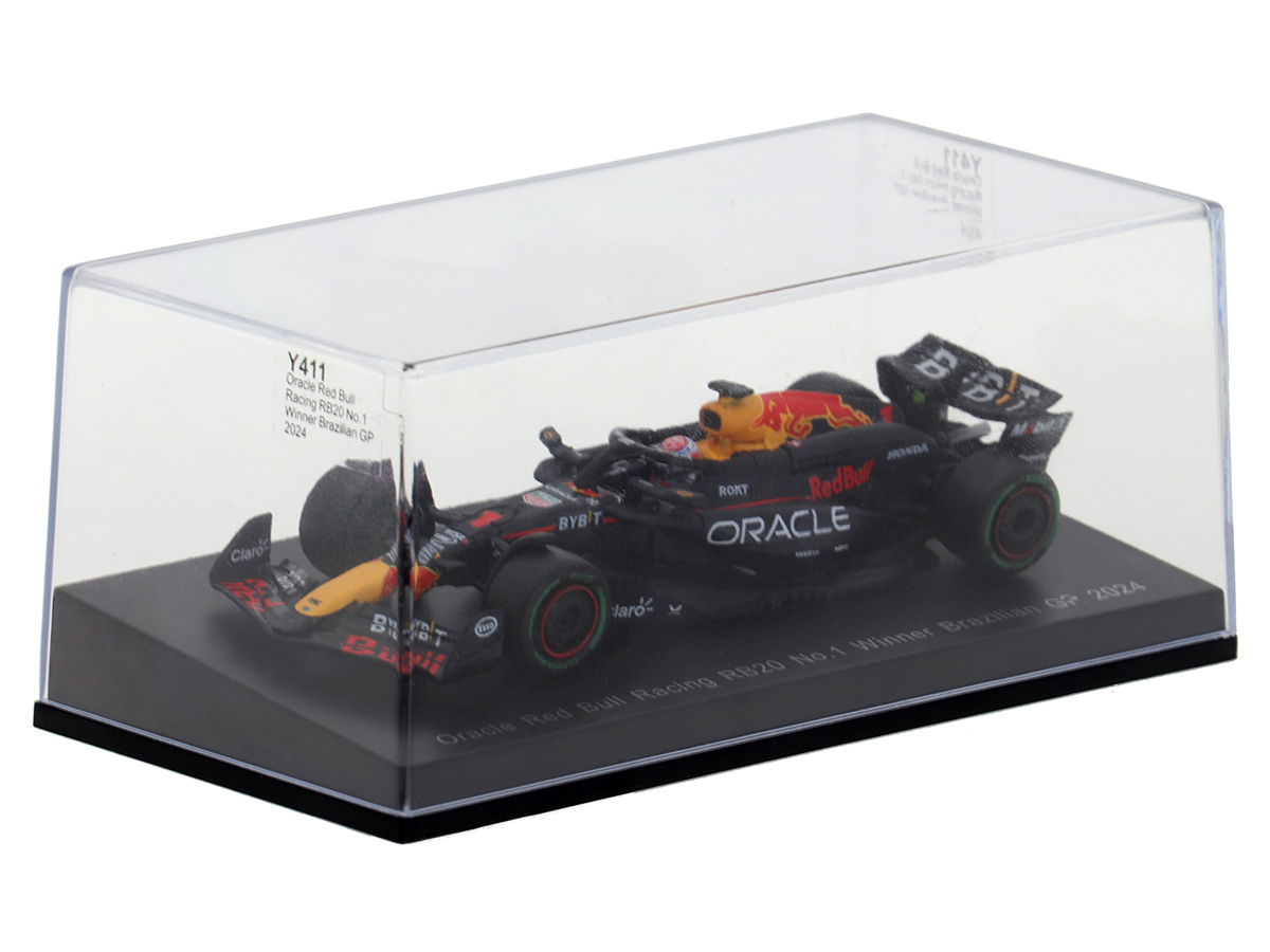 ミニカー Spark 1/43 Red Bull Racing Honda Max Fórmula 1 Oracle Red Bull Racing RB20 Winner GP Brasil Max