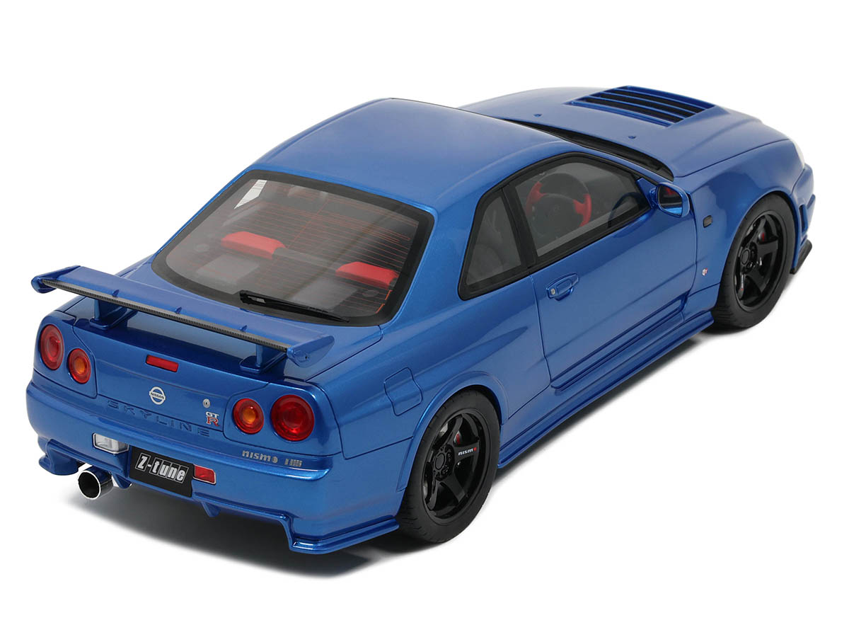 Nissan Nismo R34 GT-R Z-Tune 2005 1:12 OttOmobile Azul - 20 anos