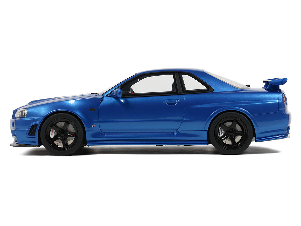Nissan Nismo R34 GT-R Z-Tune 2005 1:12 OttOmobile Azul - 20 anos