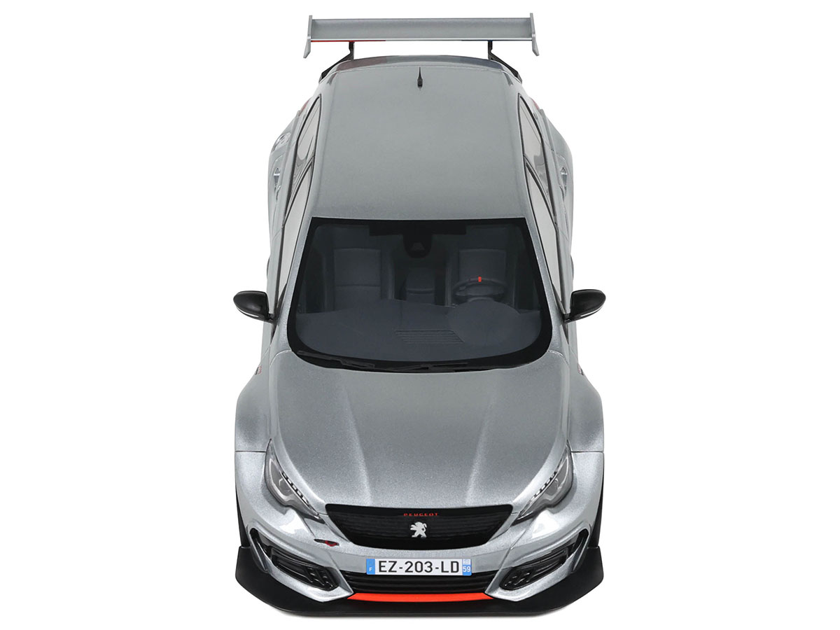 Peugeot 308 RC Byfactory Gris Artense 2020 1:18 OttOmobile Cinza