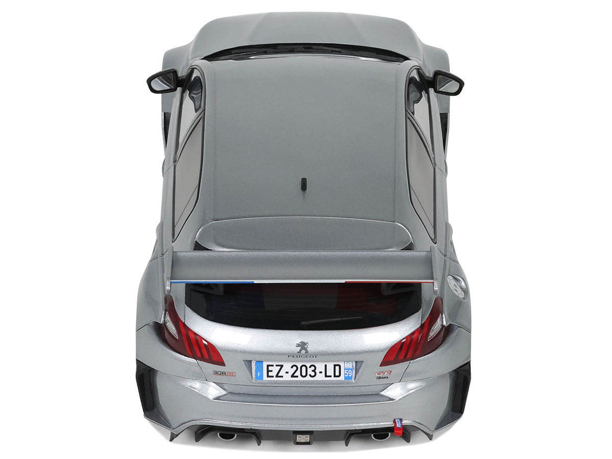 Peugeot 308 RC Byfactory Gris Artense 2020 1:18 OttOmobile Cinza