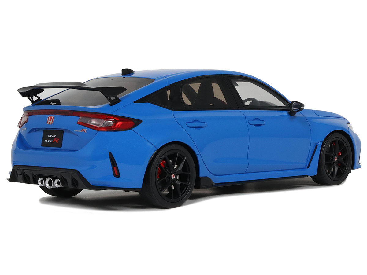 Honda Civic Type R Racing Boost Blue Pearl 2022 1:18 OttOmobile