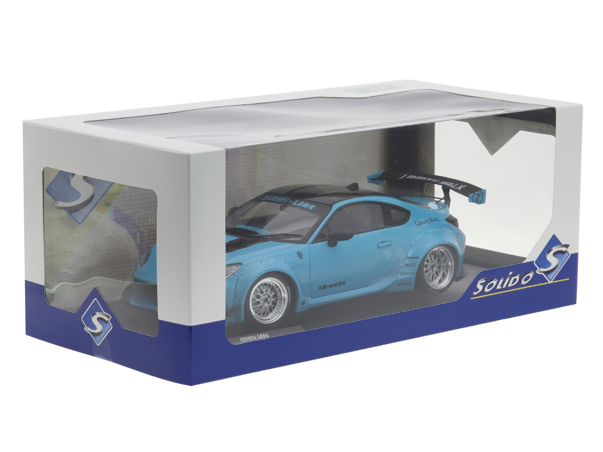 ミニカー SOLIDOLiberty Walk86 Slammed 1/18 Blue ミニカー