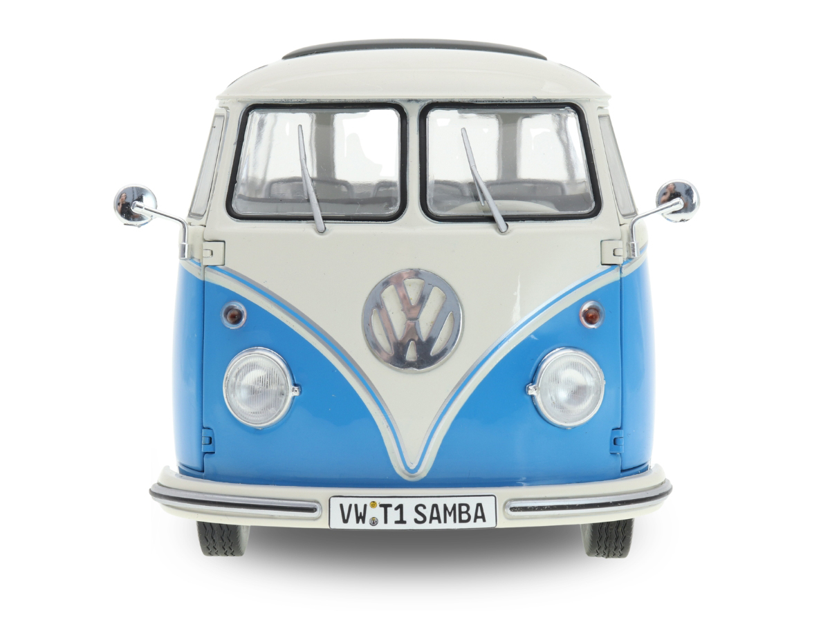 Volkswagen Kombi T1 21 Janelas 1962 1:18 Solido Azul - 20 anos