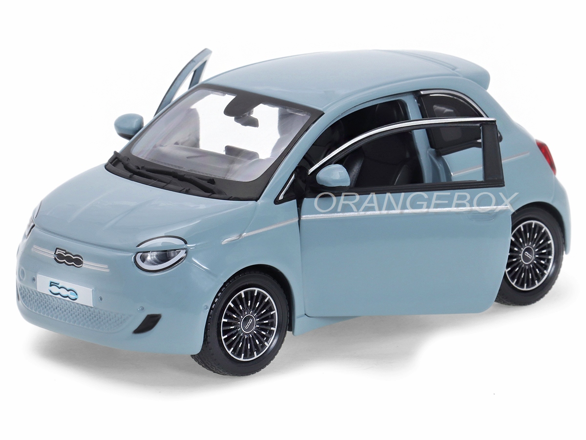 Fiat 500e 2023 1:24 Bburago Cinza - 20 anos! Loja on-line de