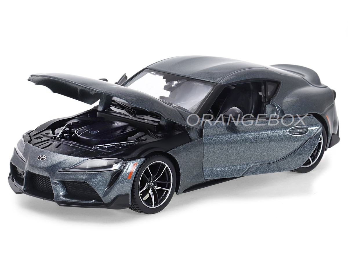 Toyota Supra GR 1:24 Maisto Cinza - 20 anos! Loja on-line de