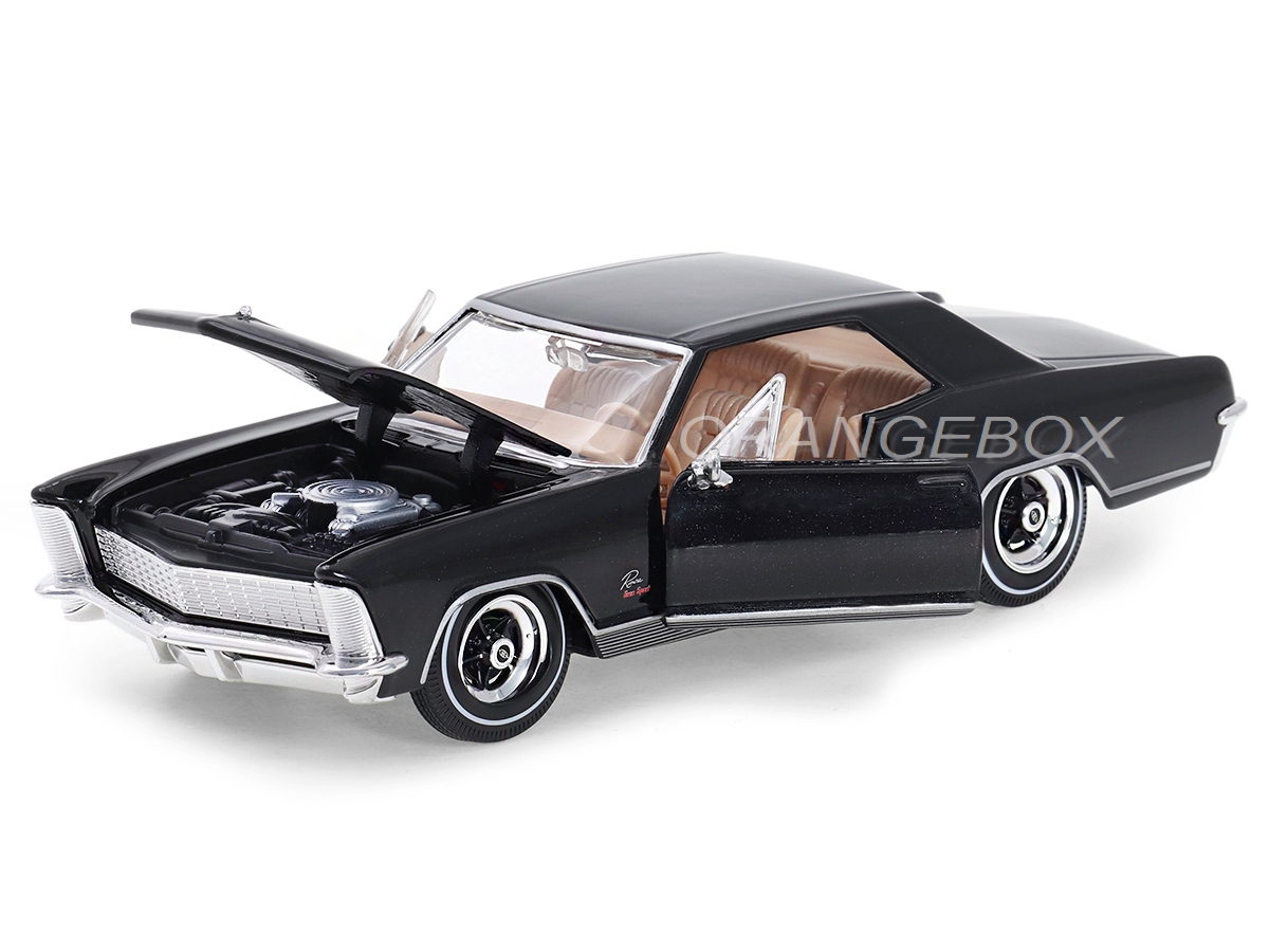 Buick Riviera 1965 1:26 Maisto Preto - 20 anos! Loja on-line de
