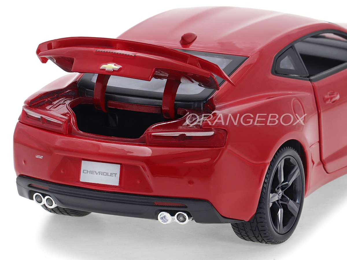 Chevrolet Camaro SS 2016 Maisto 1:18 Vermelho - 20 anos! Loja on