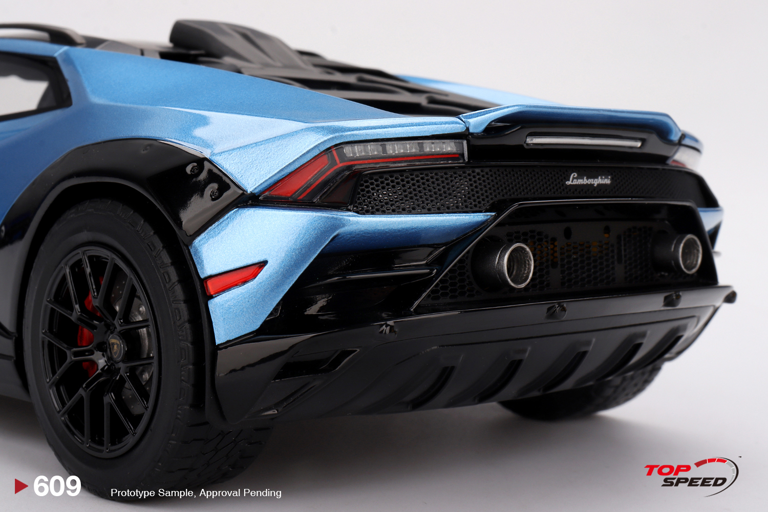 Lamborghini Huracán Sterrato 1:18 TopSpeed Azul - 20 anos! Loja on