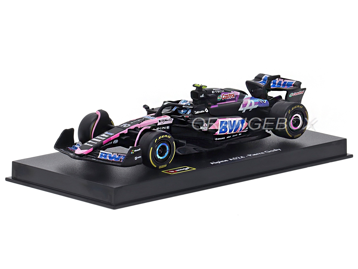 Fórmula 1 BWT Alpine A524 Pierre Gasly 2024 1:43 Bburago c