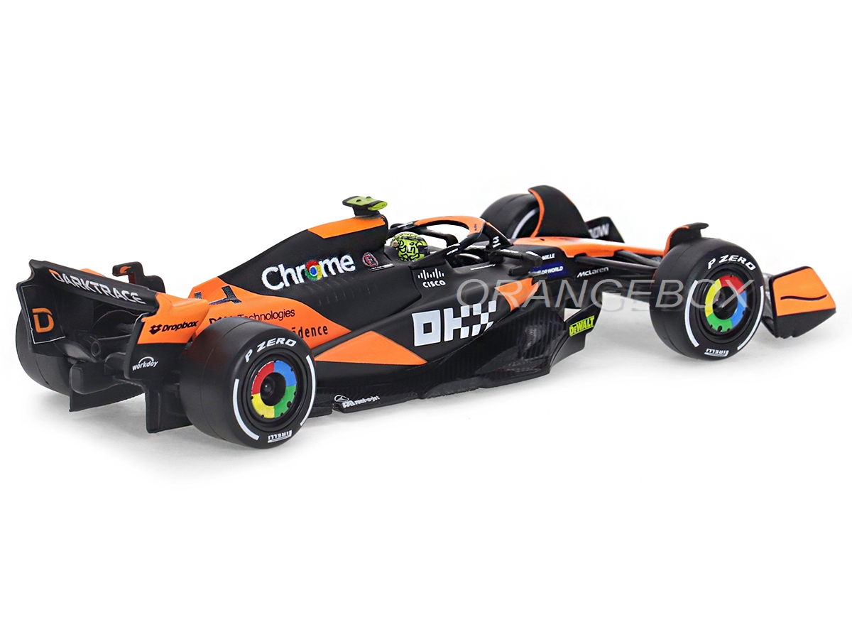 Fórmula 1 McLaren MCL38 Gp Miami 2024 Norris 1:43 Bburago c