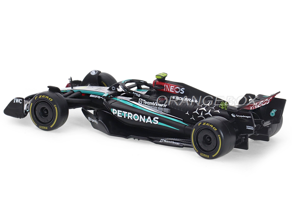 1/43 メルセデス AMG W15 イギリスGP 優勝 ハミルトン フラッグ Fórmula 1 Mercedes Benz AMG Petronas W15 Hamilton Winner British