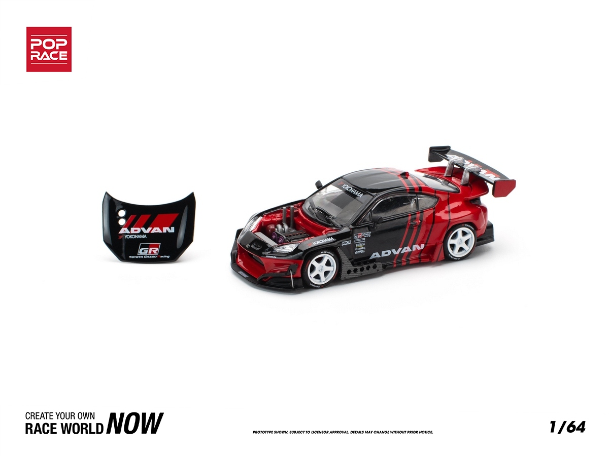 Toyota GR86 Pandem Body Kit ADVAN 1:64 POP RACE - 20 anos! Loja on