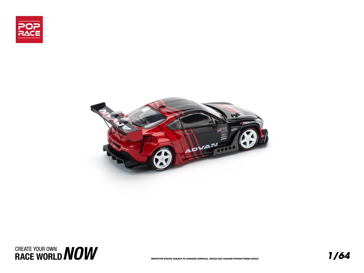 Toyota GR86 Pandem Body Kit ADVAN 1:64 POP RACE - 20 anos! Loja on