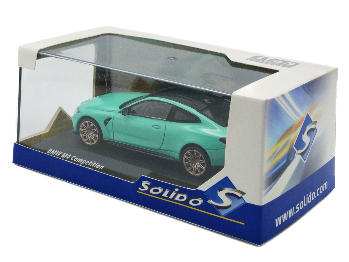 ミニカー 503-185 SOLIDO S 1/43  M4 COMPETITION BMW G82 M4 Competition 2023 1:43 Solido Verde - 20 anos! Loja on
