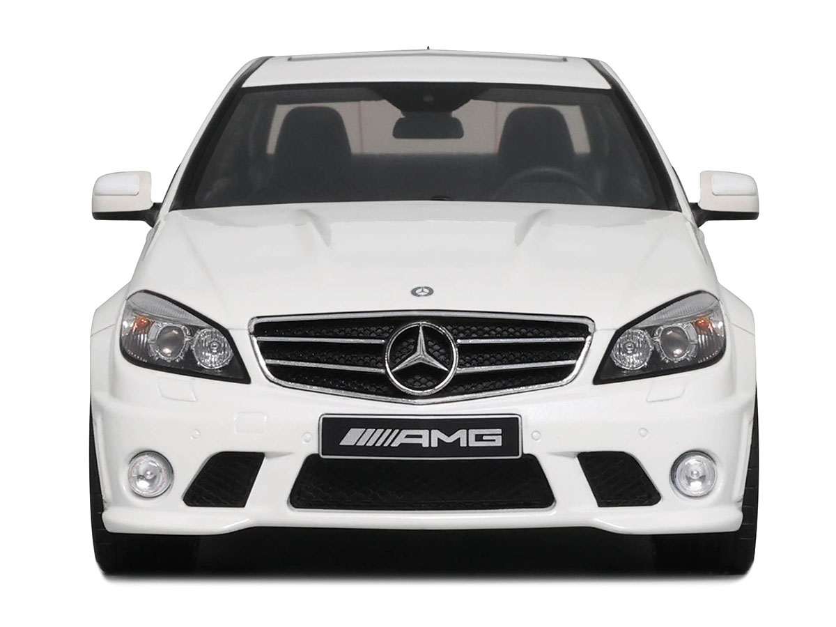 Mercedes Benz C63 AMG 2007 1:18 GT Spirit Branco - 20 anos! Loja