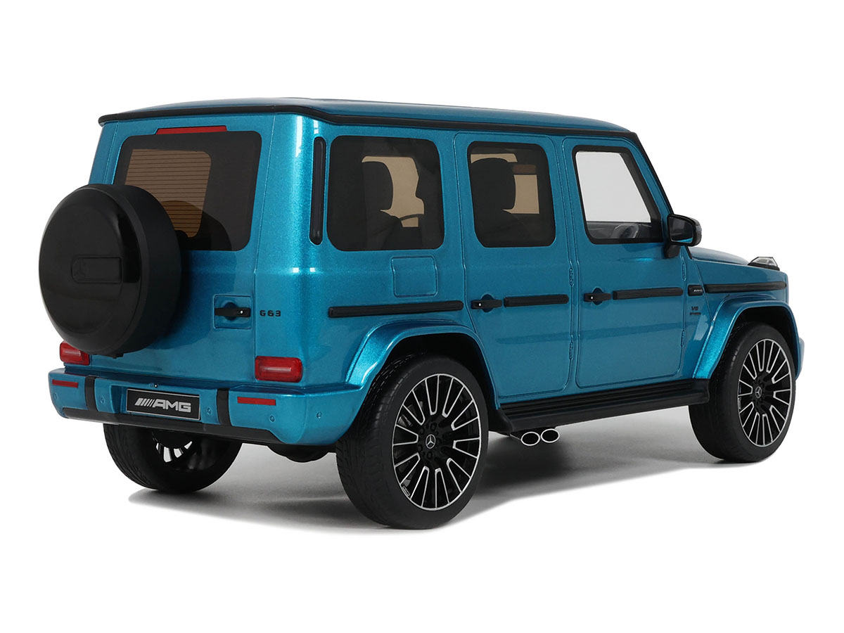 G63 4×4 AMG Limited Edition 1000 1:18 Mercedes Benz G 63 AMG 2024 1:18 GT Spirit Azul - 20 anos! Loja on