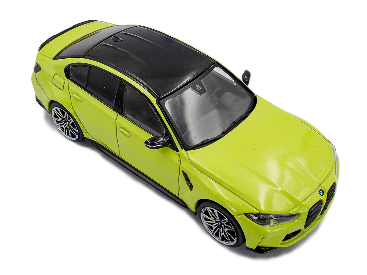  M3 Coupe ミニカー 1/43 スケール BMW M3 Competition Sedan 2023 1:43 Solido Amarelo - 20 anos! Loja