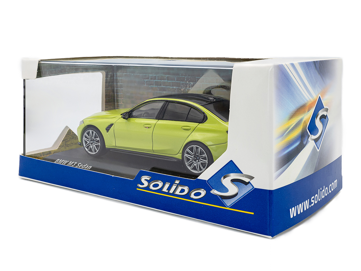 BMW M3 Competition Sedan 2023 1:43 Solido Amarelo - 20 anos! Loja