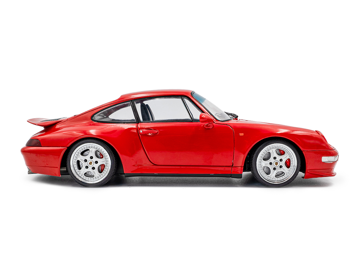 Porsche 911 (993) Carrera RS 1997 1:18 Solido Vermelho - 19 anos