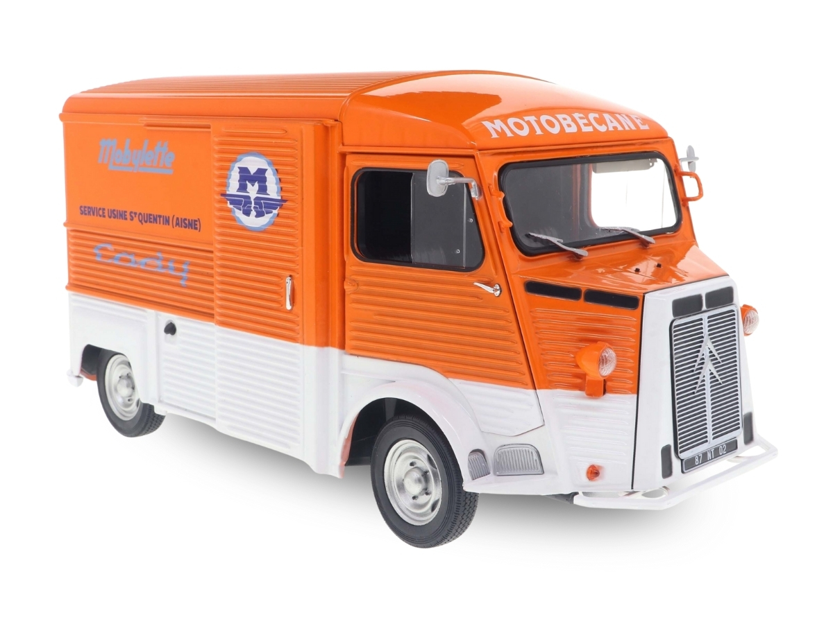 Citroën Type HY Motobecane 1969 1:18 Solido Laranja - 20 anos