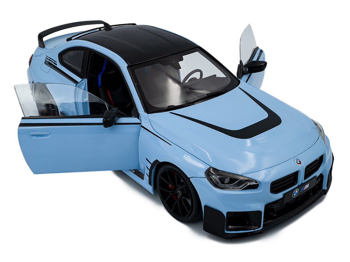 PRÉ-VENDA *** BMW M2 (G87) Performance Parts 2024 1:18 Solido Azul