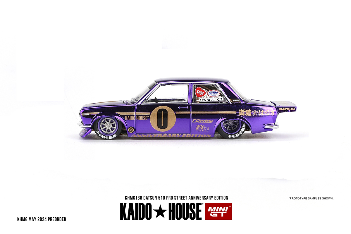 Datsun 510 Pro Street Anniversary Edition P Kaido House 1:64