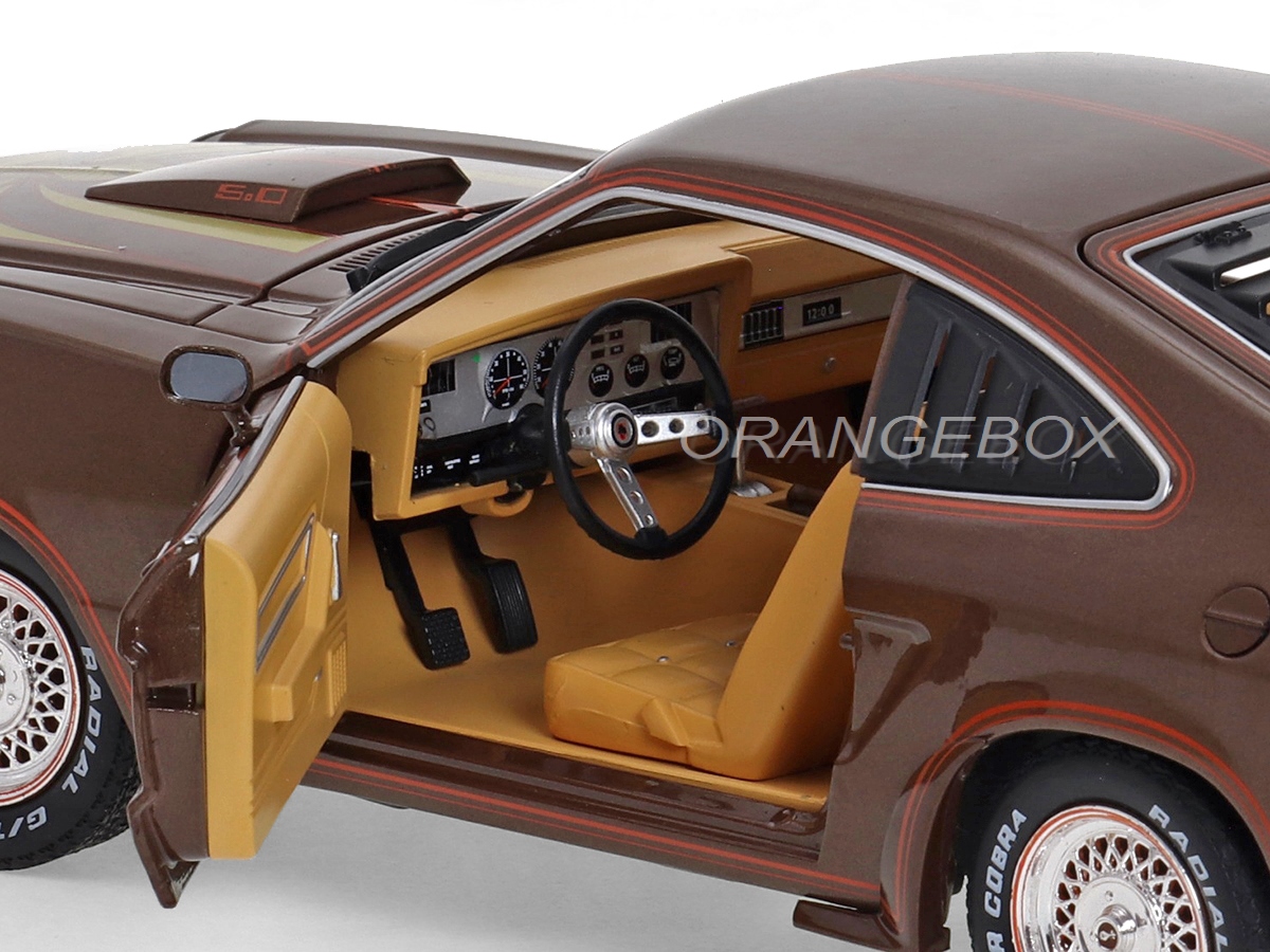 Ford Mustang II 1978 King Cobra 1:18 Greenlight Marrom - 20 anos