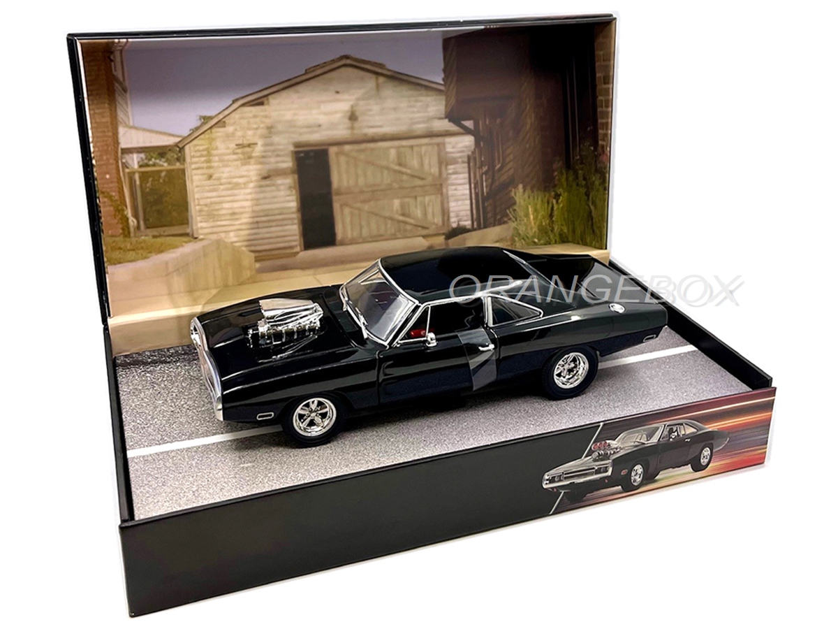 Dodge Charger 1970 R/T Velozes e Furiosos 1:24 Jada Toys Preto
