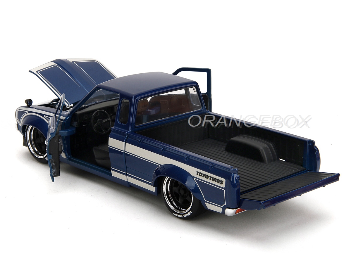 Datsun 620 1972 Pick-up 1:24 Jada Toys Azul - 20 anos! Loja on