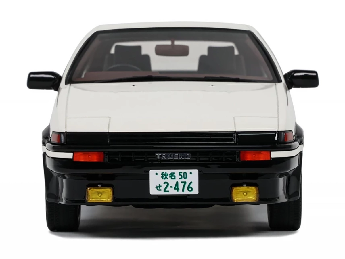 ミニカー TOYOTA SPRINTER TRUENO (AE86) 1:18 Toyota Sprinter Trueno AE86 1985 1:18 OttOmobile Branco - 19 anos