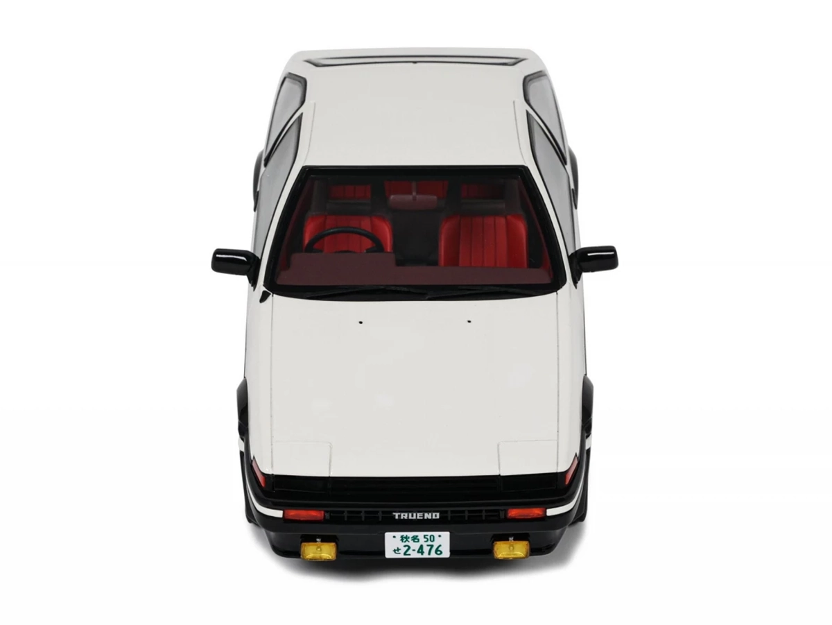 Toyota Sprinter Trueno AE86 1985 1:18 OttOmobile Branco - 19 anos