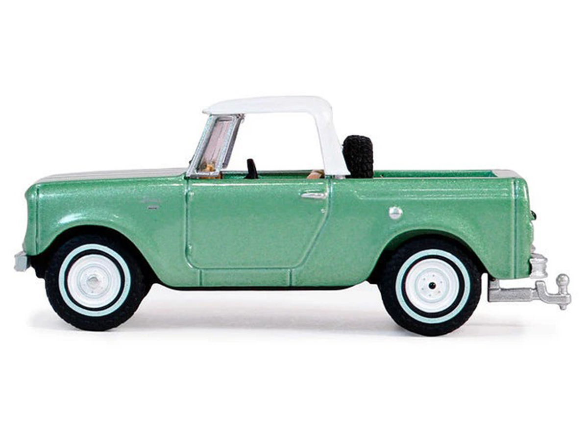 Harvester Scout Half Cab Pickup 1965 1:64 Greenlight - 20 anos