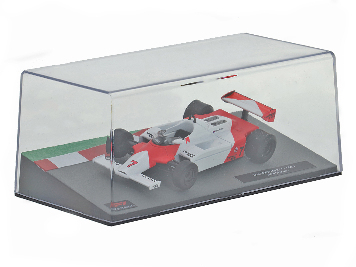 Fórmula 1 McLaren MP4/1 John Watson 1981 1:43 Altaya - 20 anos