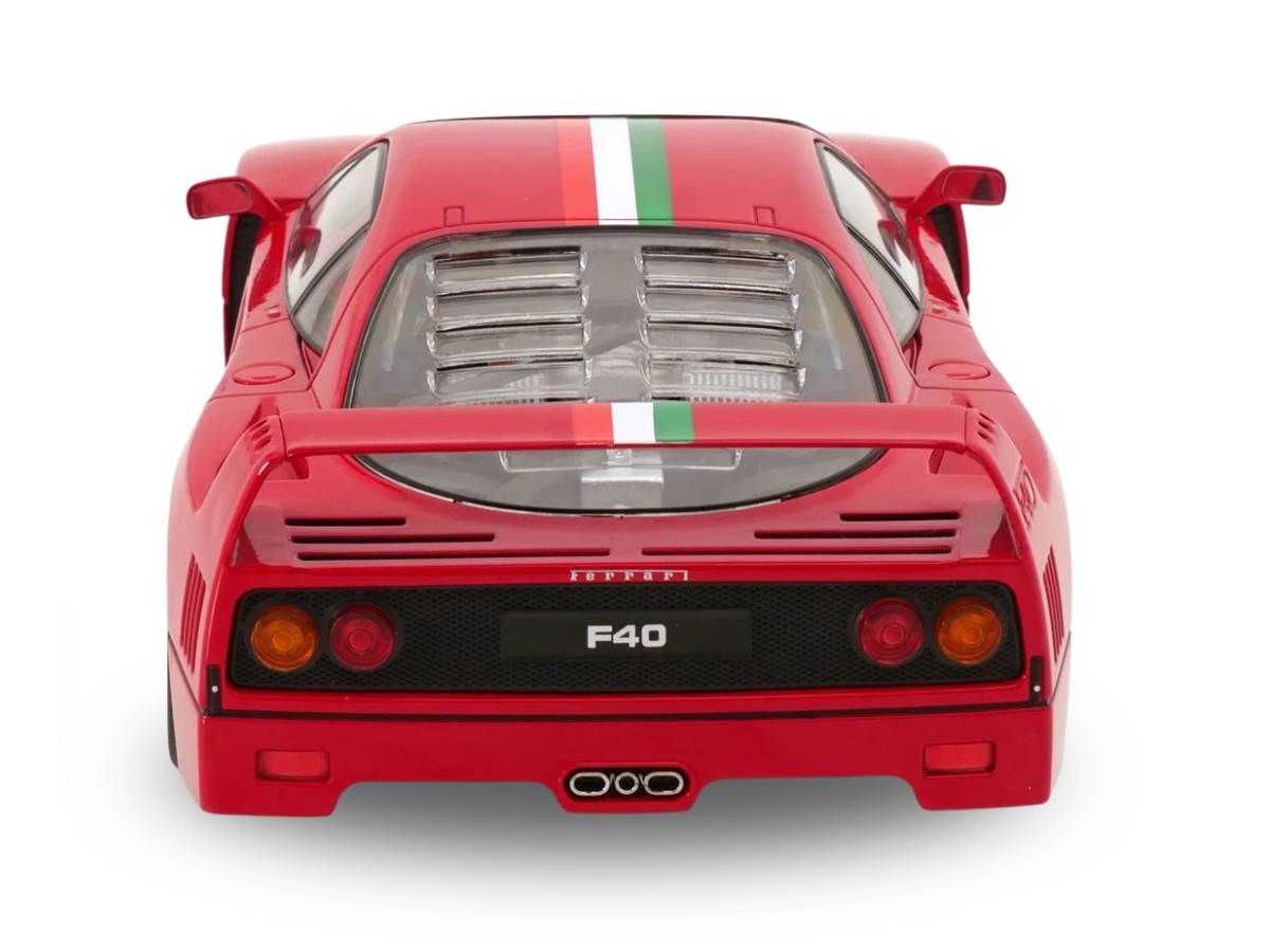 Ferrari F40 Italia Design 1987 1:18 KK-Scale Vermelho - 20 anos