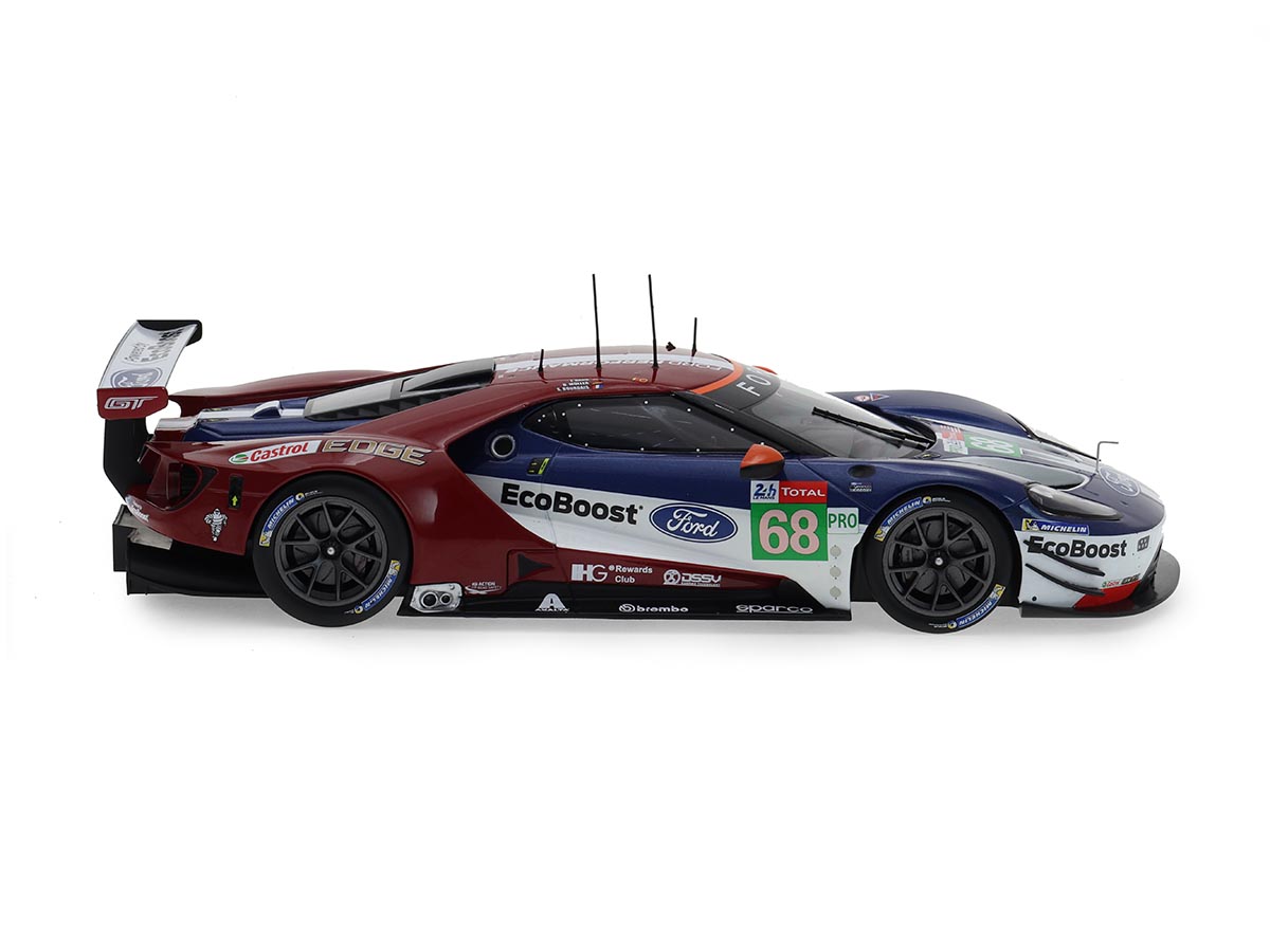 Ford GT LMGTE Pro Class 24Hs Le Mans 2018 1:18 Ixo Models - 20
