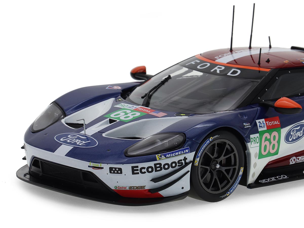Ford GT LMGTE Pro Class 24Hs Le Mans 2018 1:18 Ixo Models - 20