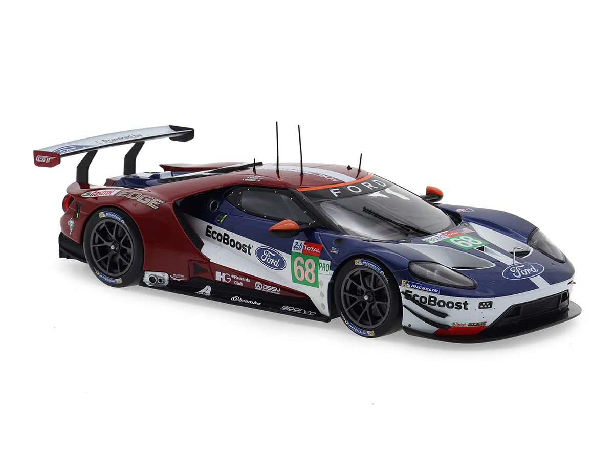 Ford GT LMGTE Pro Class 24Hs Le Mans 2018 1:18 Ixo Models - 19