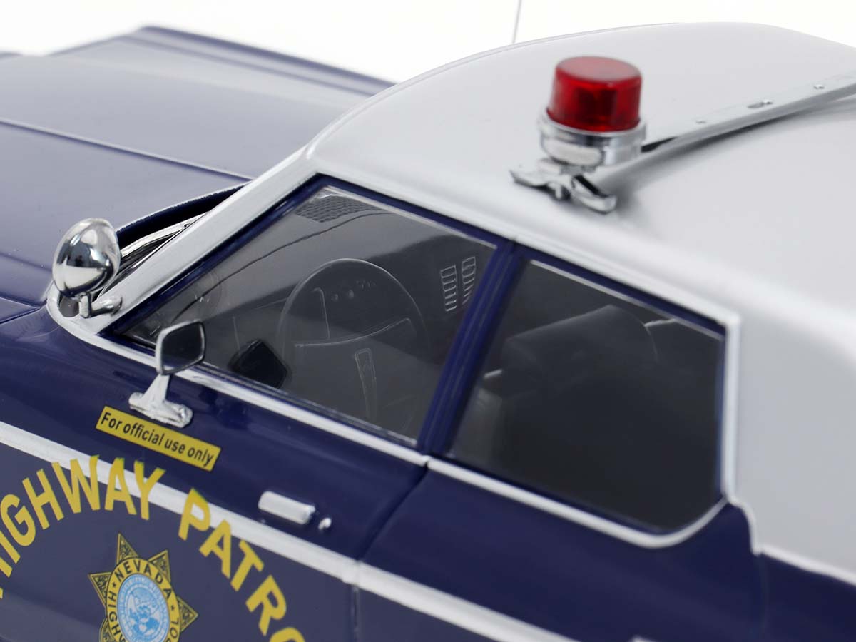 Dodge Monaco Nevada Highway Patrol 1974 1:18 KK-Scale Azul - 20