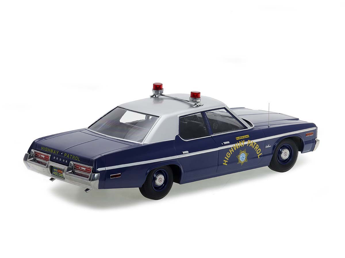 Dodge Monaco Nevada Highway Patrol 1974 1:18 KK-Scale Azul - 20