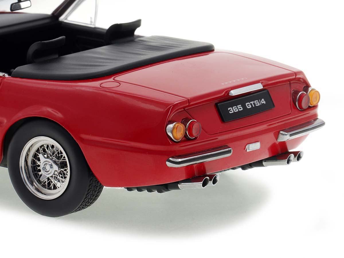 Ferrari 365 GTB Daytona Spyder 1969 1:18 KK-Scale Vermelho - 20