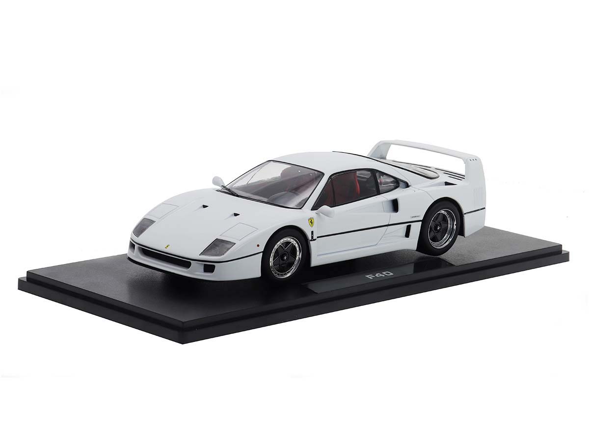 Ferrari F40 1987 Sultão de Brunei 1:18 KK-Scale Branco - 20 anos