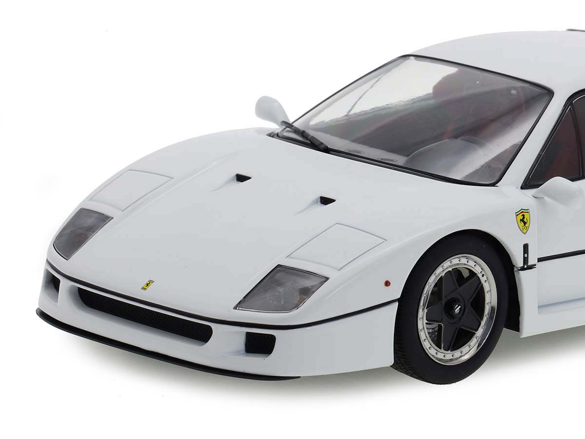 Ferrari F40 1987 Sultão de Brunei 1:18 KK-Scale Branco - 20 anos